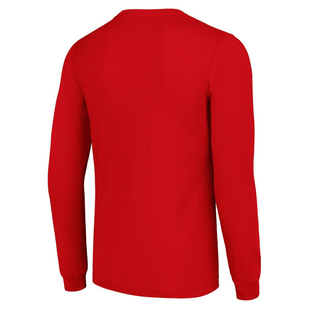 Starter Half Helmet Logo Long Sleeve T-Shirt - San Francisco 49ers