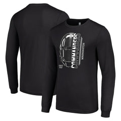 Starter Half Helmet Logo Long Sleeve T-Shirt - Washington Commanders