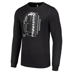 Starter Half Helmet Logo Long Sleeve T-Shirt - Washington Commanders