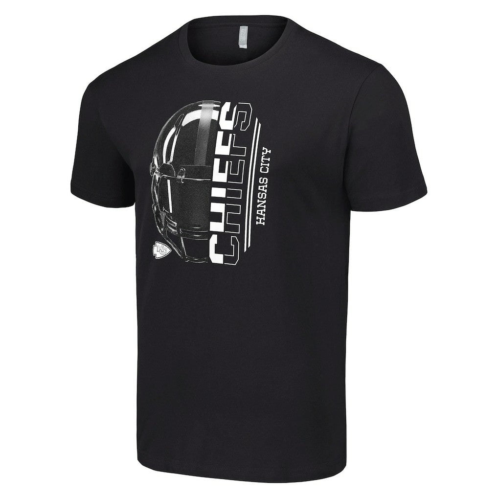 Starter Half Helmet Logo T-Shirt - Kansas City Chiefs
