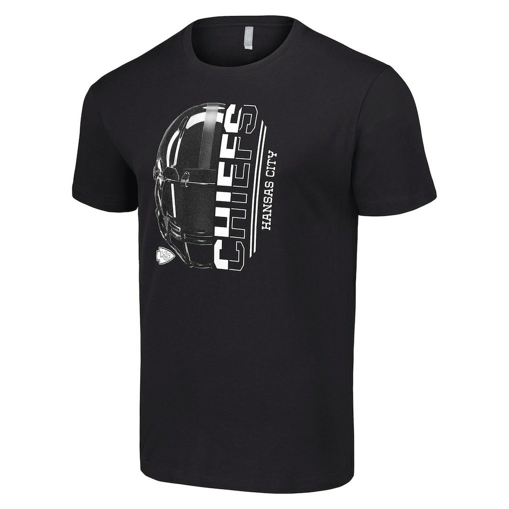 Starter Half Helmet Logo T-Shirt - Kansas City Chiefs