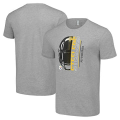 Starter Half Helmet Logo T-Shirt - Pittsburgh Steelers