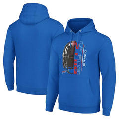 Starter Unisex Half Helmet Logo Pullover Hoodie - Buffalo Bills