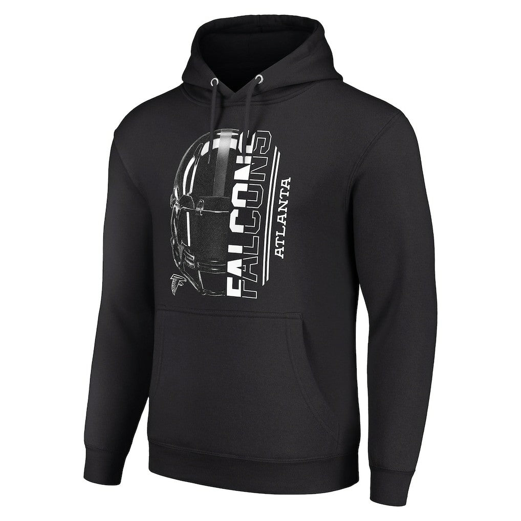 Starter Unisex Half Helmet Logo Pullover Hoodie - Atlanta Falcons