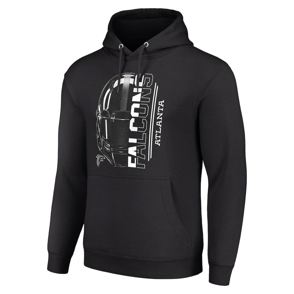 Starter Unisex Half Helmet Logo Pullover Hoodie - Atlanta Falcons