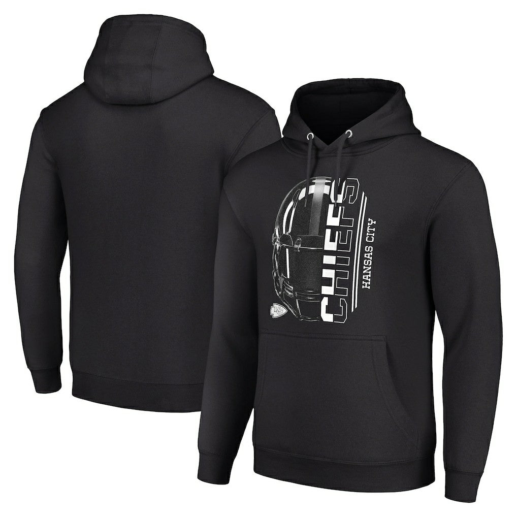 Starter Unisex Half Helmet Logo Pullover Hoodie - Kansas City Chiefs