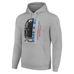 Starter Unisex Half Helmet Logo Pullover Hoodie - Buffalo Bills