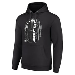 Starter Unisex Half Helmet Logo Pullover Hoodie - San Francisco 49ers
