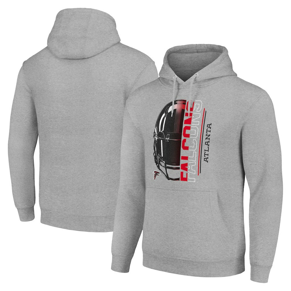 Starter Unisex Half Helmet Logo Pullover Hoodie - Atlanta Falcons