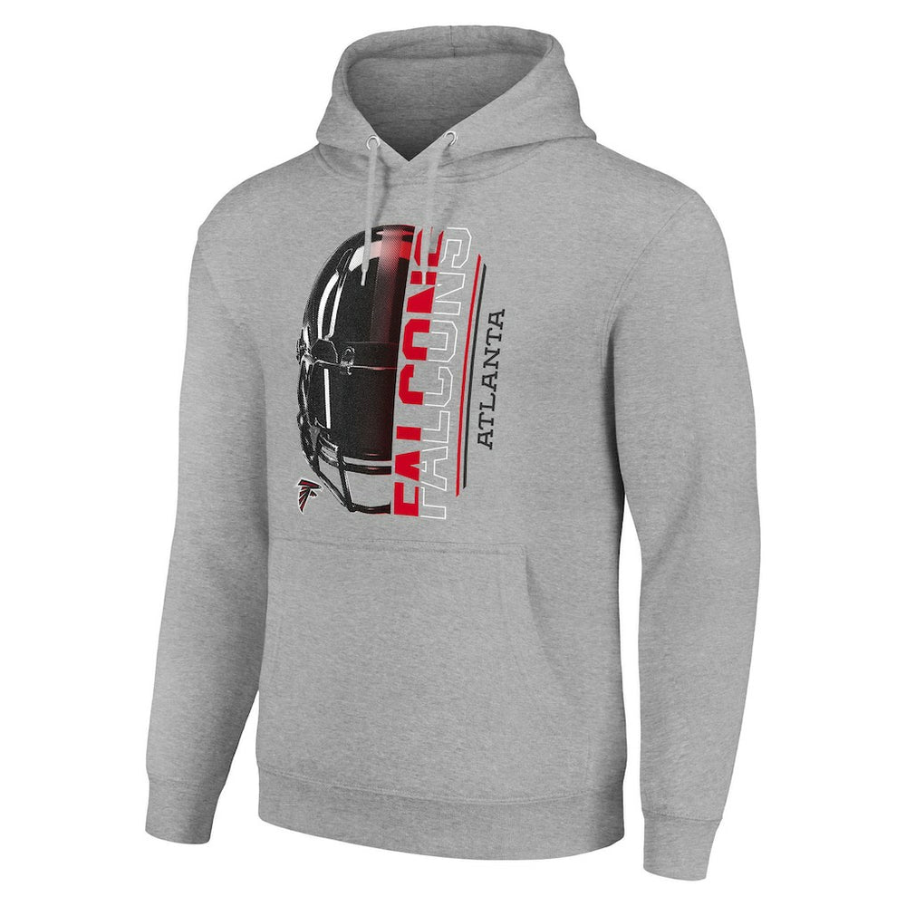 Starter Unisex Half Helmet Logo Pullover Hoodie - Atlanta Falcons