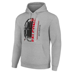 Starter Unisex Half Helmet Logo Pullover Hoodie - Atlanta Falcons