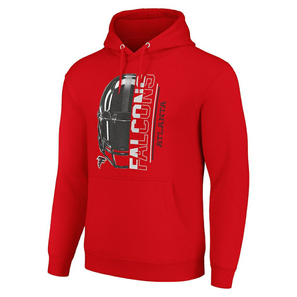 Starter Unisex Half Helmet Logo Pullover Hoodie - Atlanta Falcons