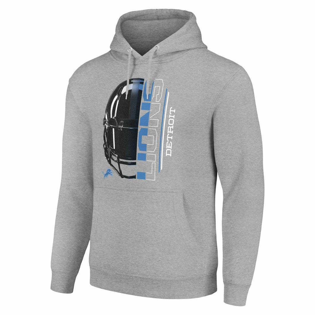 Starter Unisex Half Helmet Logo Pullover Hoodie - Detroit Lions