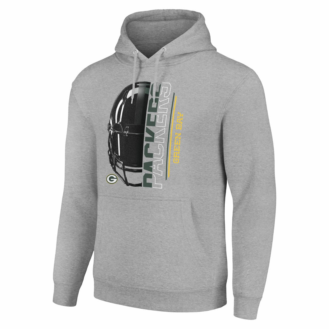 Starter Unisex Half Helmet Logo Pullover Hoodie - Green Bay Packers