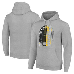 Starter Unisex Half Helmet Logo Pullover Hoodie - Pittsburgh Steelers