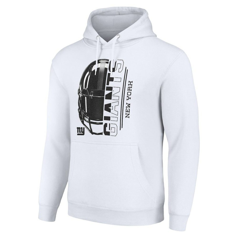 Starter Unisex Half Helmet Logo Pullover Hoodie - New York Giants