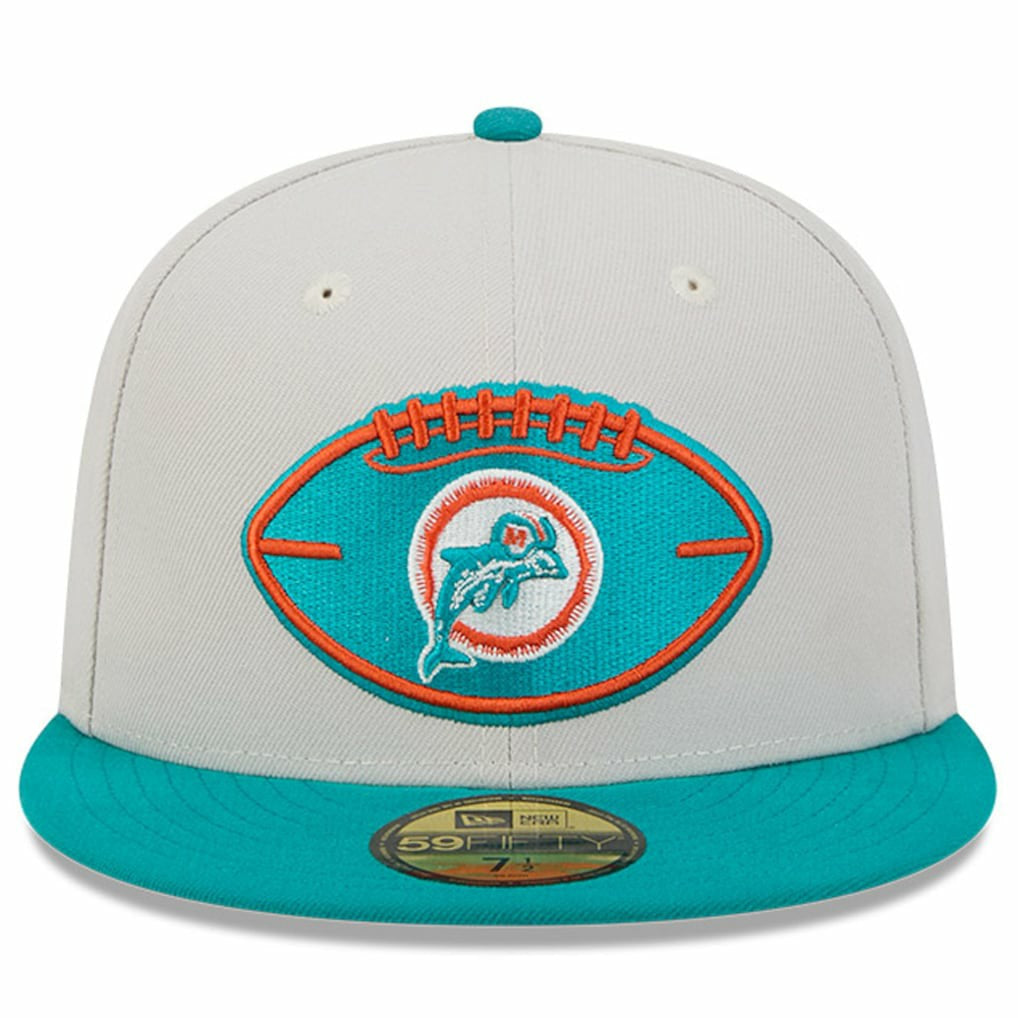 2024 Sideline Historic 59FIFTY Fitted Hat - Miami Dolphins
