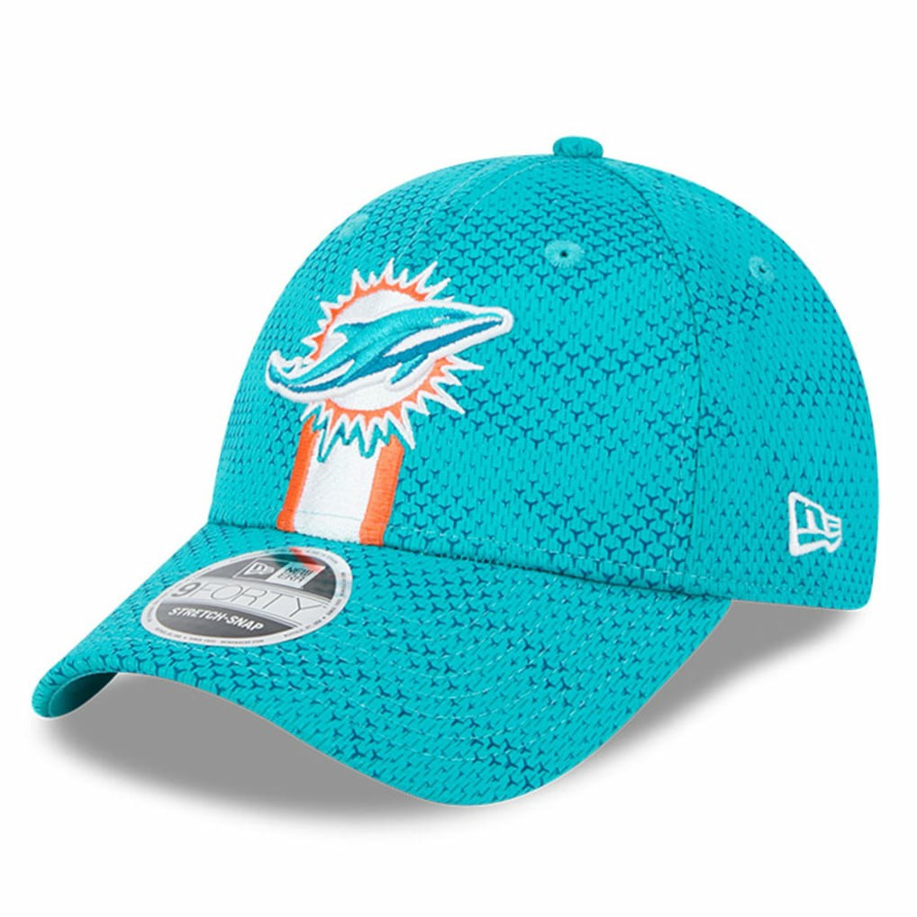 2024 Sideline 9FORTY Stretch-Snap Hat - Miami Dolphins