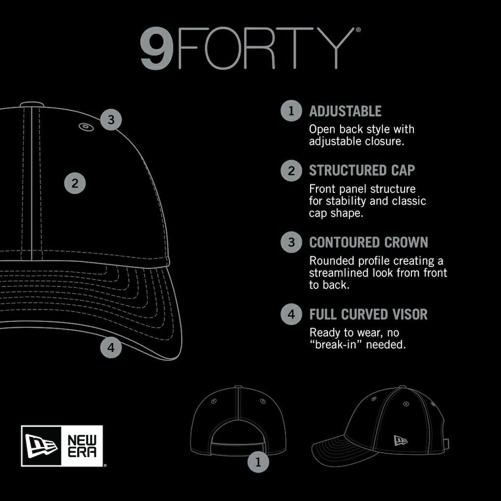 2024 Sideline 9FORTY Stretch-Snap Hat - Miami Dolphins