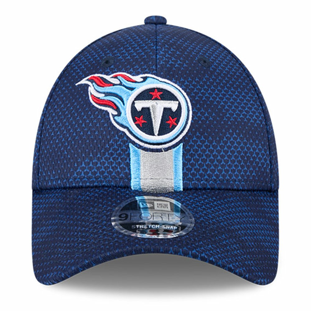 2024 Sideline 9FORTY Stretch-Snap Hat - Tennessee Titans