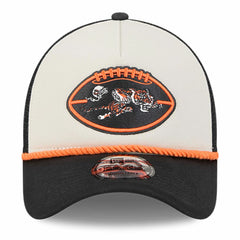 2024 Sideline Historic 9FORTY A-Frame Trucker Adjustable Hat - Cincinnati Bengals