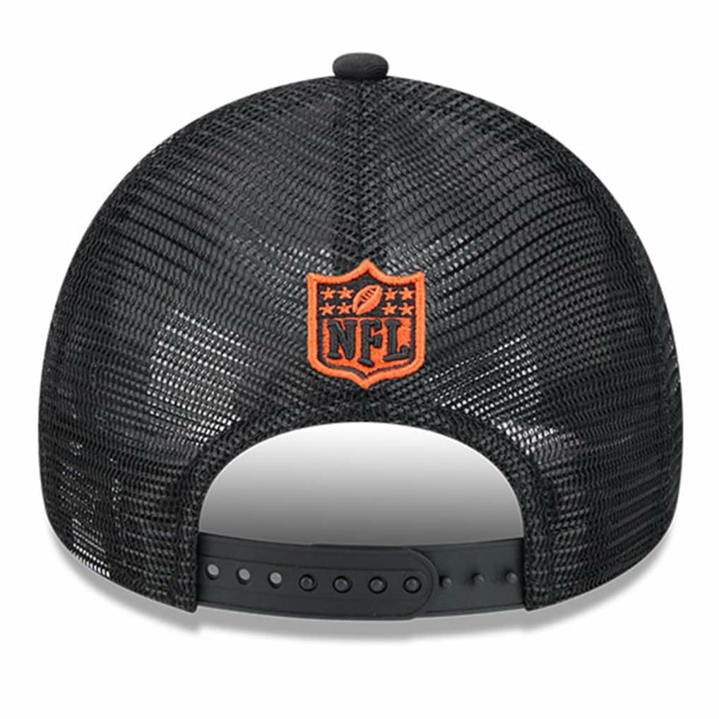 2024 Sideline Historic 9FORTY A-Frame Trucker Adjustable Hat - Cincinnati Bengals