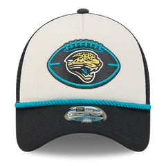 2024 Sideline Historic 9FORTY A-Frame Trucker Adjustable Hat - Jacksonville Jaguars