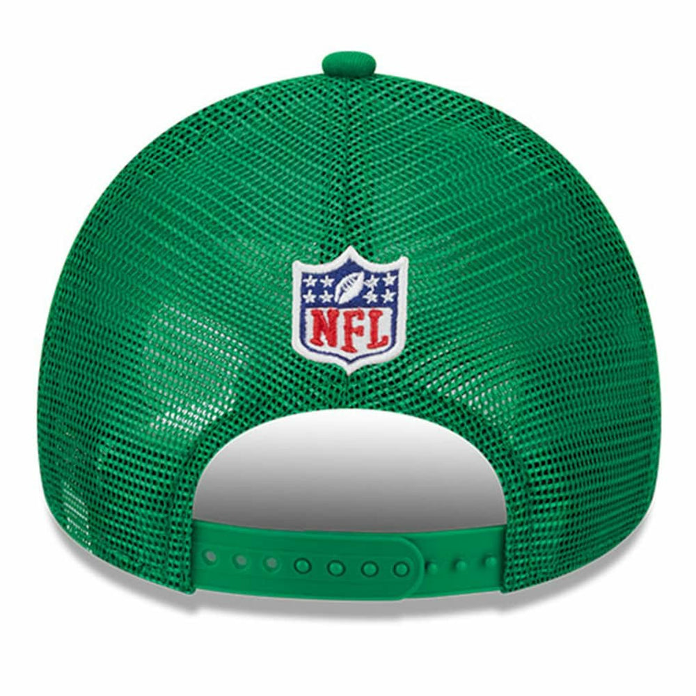 2024 Sideline Historic 9FORTY A-Frame Trucker Adjustable Hat - Philadelphia Eagles