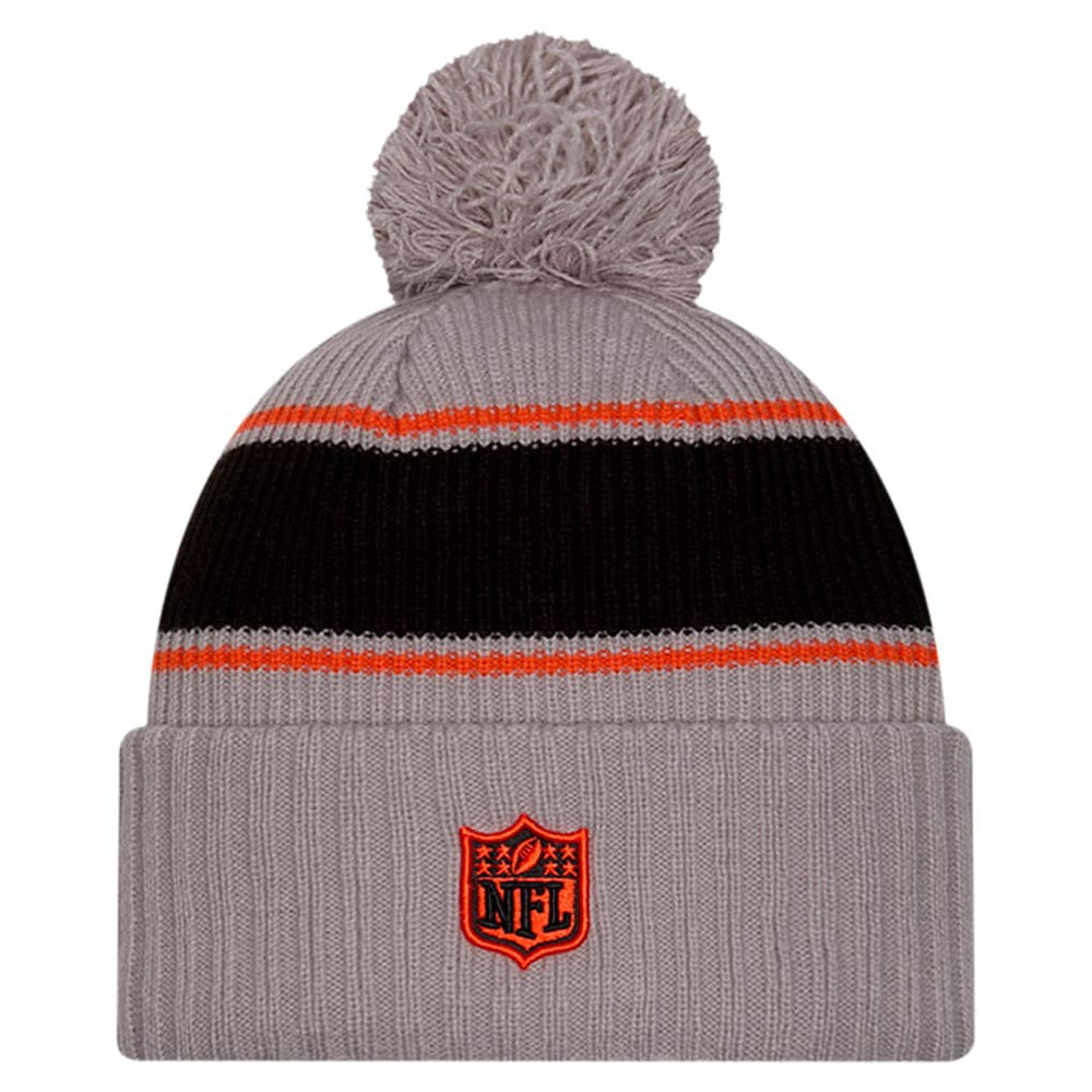 2024 Sideline Sport Cuffed Knit Hat with Pom - Cincinnati Bengals