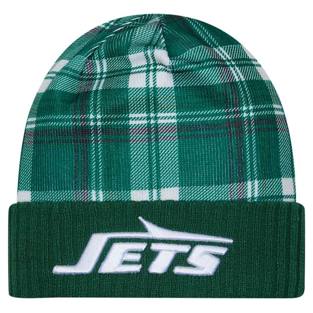 Sideline Statement Cuffed Knit Hat - New York Jets