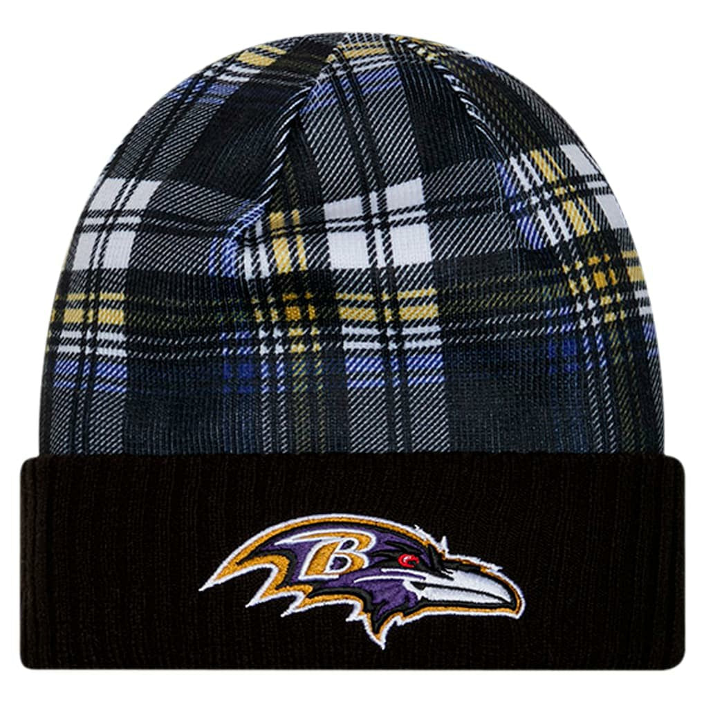 Sideline Statement Cuffed Knit Hat - Baltimore Ravens