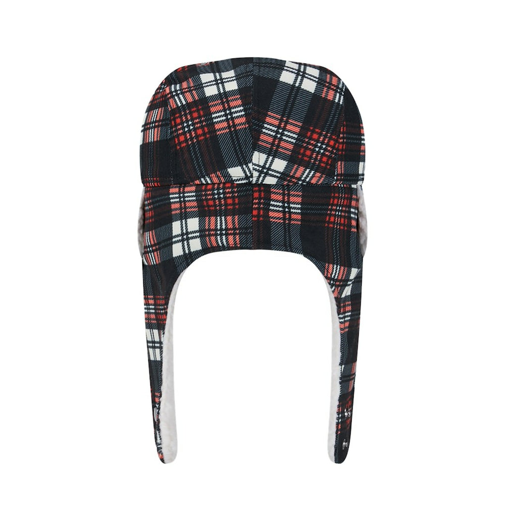 Sideline Plaid Sherpa Trapper Hat - Cincinnati Bengals