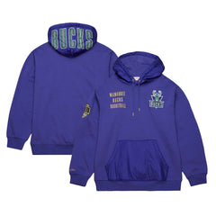 NBA Milwaukee Bucks Team OG 2.0 Vintage Logo Fleece Pullover Hoodie