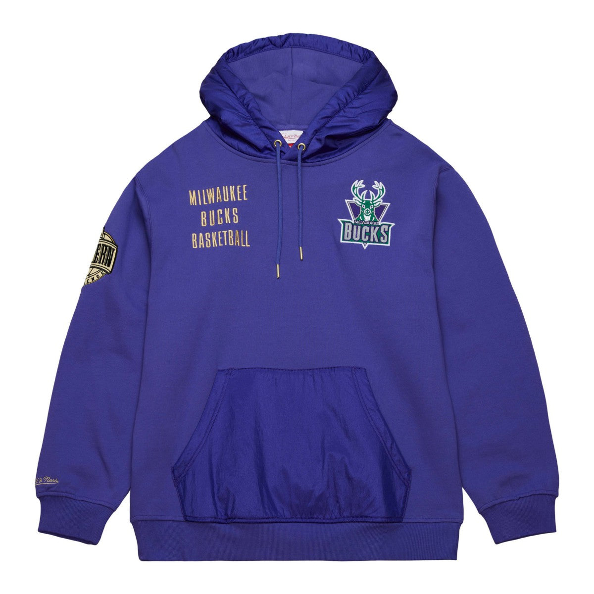 NBA Milwaukee Bucks Team OG 2.0 Vintage Logo Fleece Pullover Hoodie