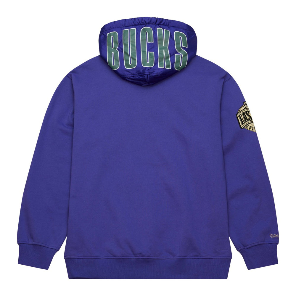 NBA Milwaukee Bucks Team OG 2.0 Vintage Logo Fleece Pullover Hoodie