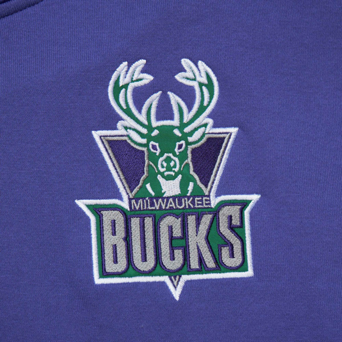 NBA Milwaukee Bucks Team OG 2.0 Vintage Logo Fleece Pullover Hoodie