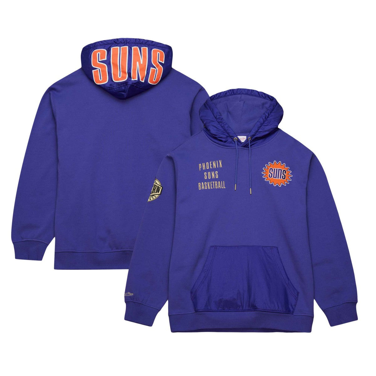 NBA Phoenix Suns Team OG 2.0 Vintage Logo Fleece Pullover Hoodie