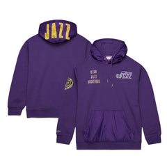 NBA Utah Jazz Team OG 2.0 Vintage Logo Fleece Pullover Hoodie