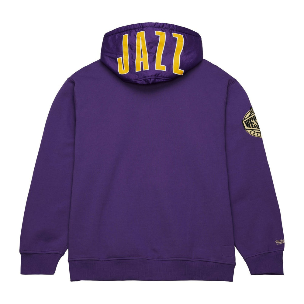 NBA Utah Jazz Team OG 2.0 Vintage Logo Fleece Pullover Hoodie