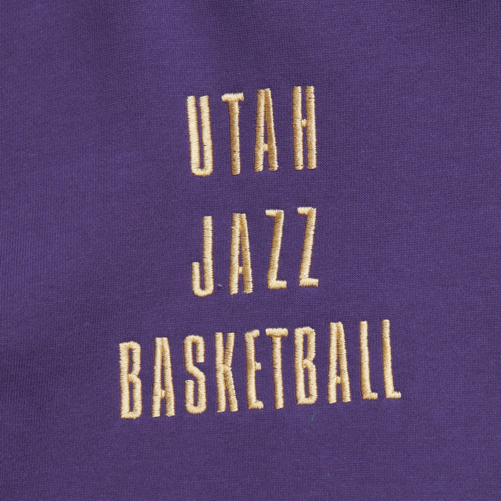 NBA Utah Jazz Team OG 2.0 Vintage Logo Fleece Pullover Hoodie