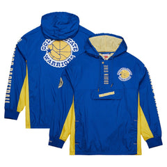 NBA Golden State Warriors Team OG 2.0 Vintage Logo Anorak Windbreaker Quarter-Zip Jacket sale