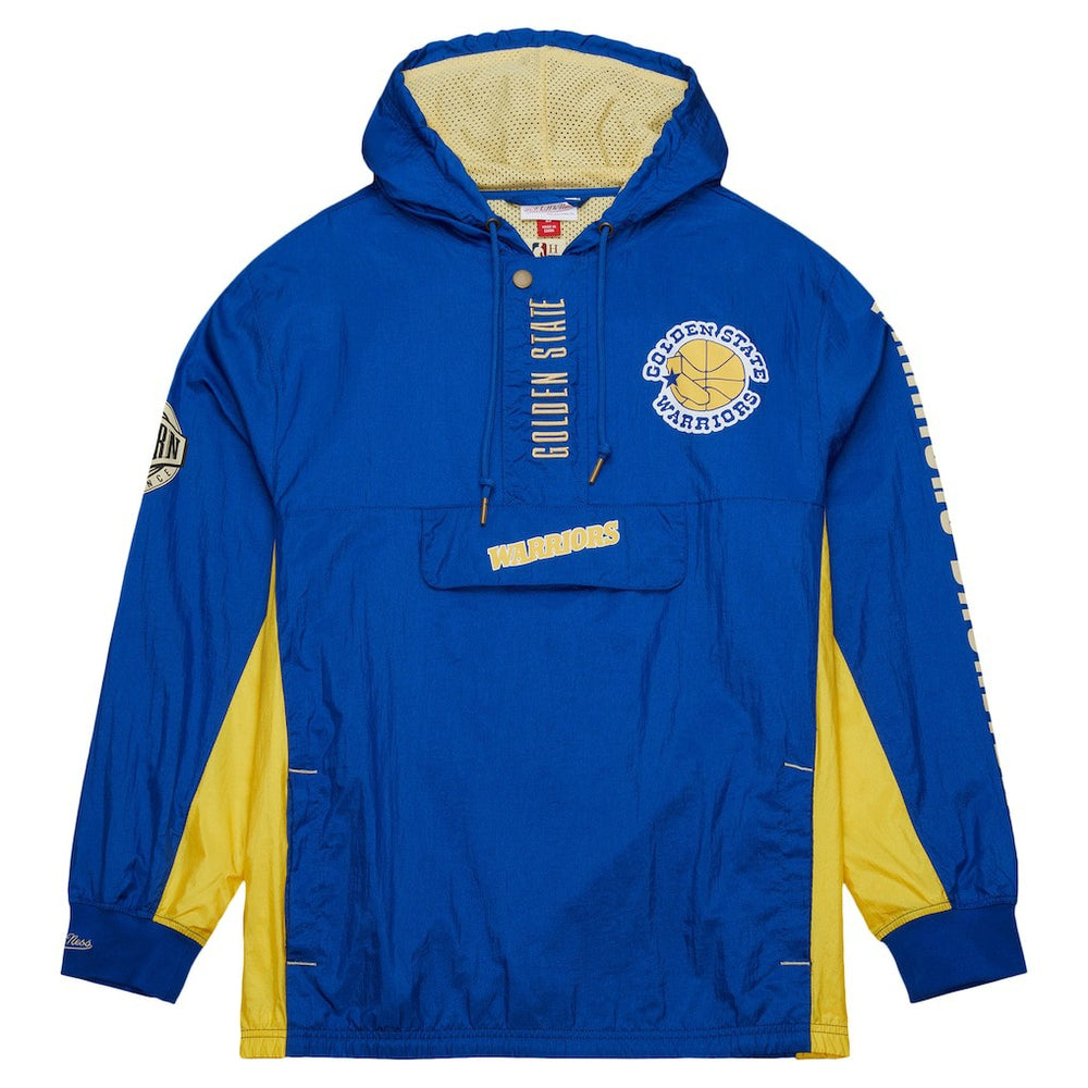NBA Golden State Warriors Team OG 2.0 Vintage Logo Anorak Windbreaker Quarter-Zip Jacket sale