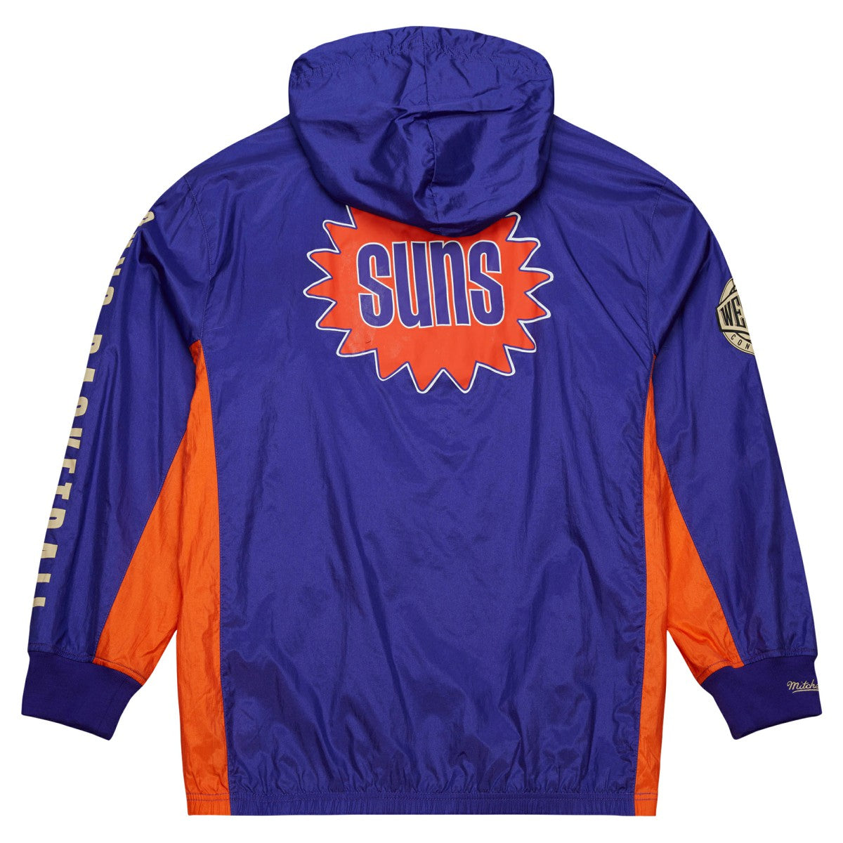 NBA Phoenix Suns Team OG 2.0 Vintage Logo Anorak Windbreaker Quarter-Zip Jacket