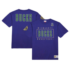 NBA Milwaukee Bucks Hardwood Classics Team OG 2.0 Premium Vintage Logo T-Shirt