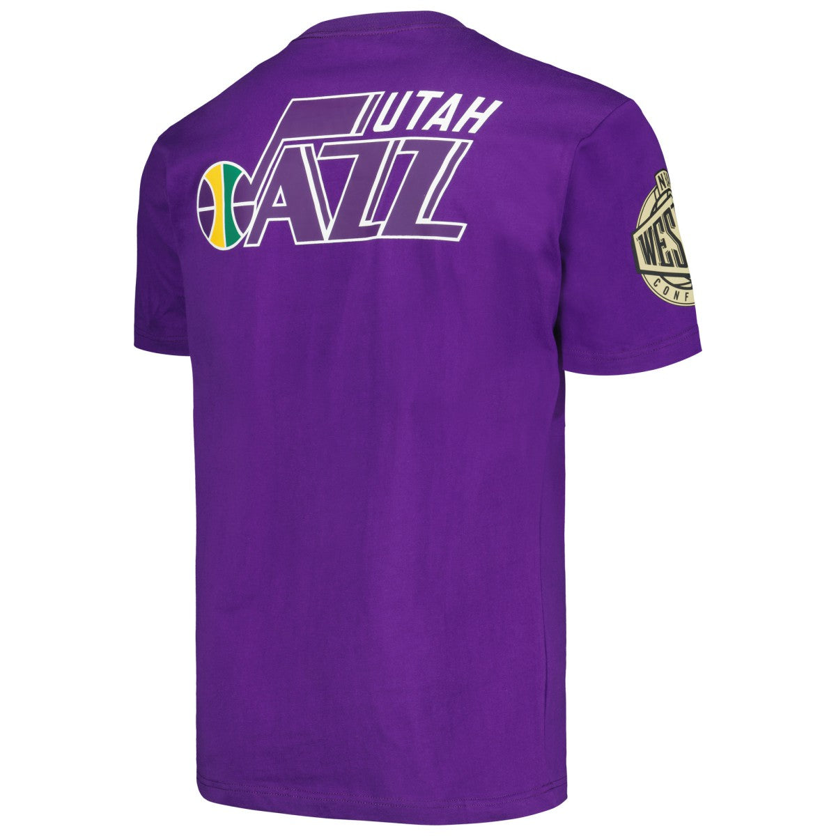 NBA Utah Jazz Hardwood Classics Team OG 2.0 Premium Vintage Logo T-Shirt