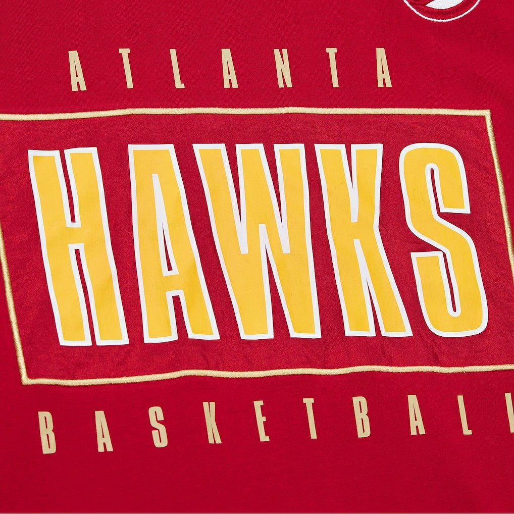NBA Atlanta Hawks Hardwood Classics Team OG 2.0 Premium Vintage Logo T-Shirt
