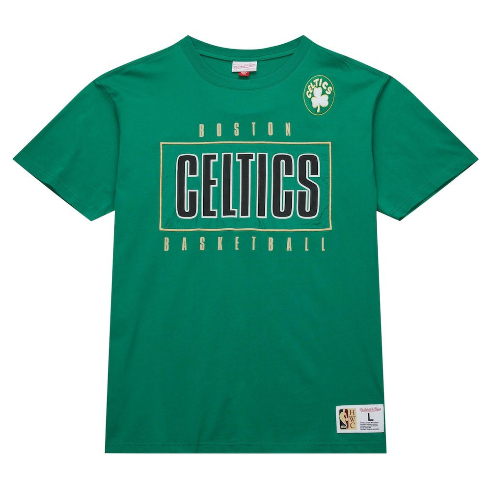 NBA Boston Celtics Hardwood Classics Team OG 2.0 Premium Vintage Logo T-Shirt