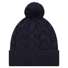 Women's Cable Knit Hat with Pom - Dallas Cowboys