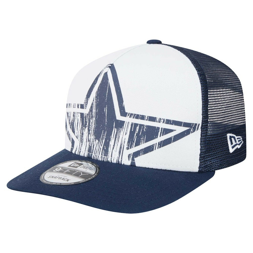 Youth Distressed 9FIFTY A-Frame Snapback Hat - Dallas Cowboys
