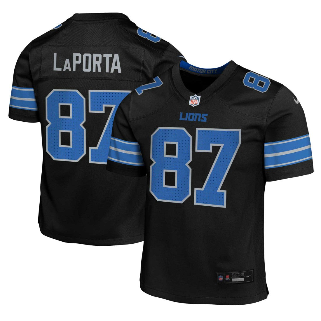 Sam LaPorta  Youth Game Jersey - Detroit Lions